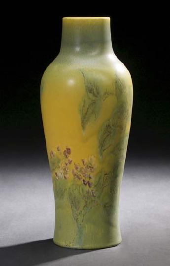 Fine, Tall Rookwood Pottery Vellum-Glazed