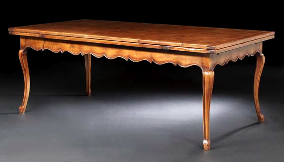 Provincial Louis XV-Style Fruitwood