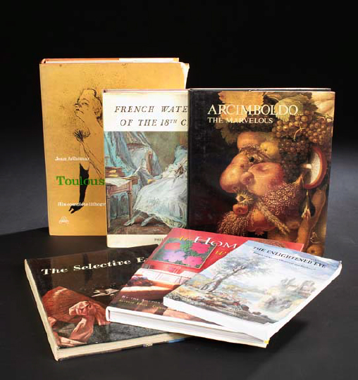 Group of Six Art Books,  consisting