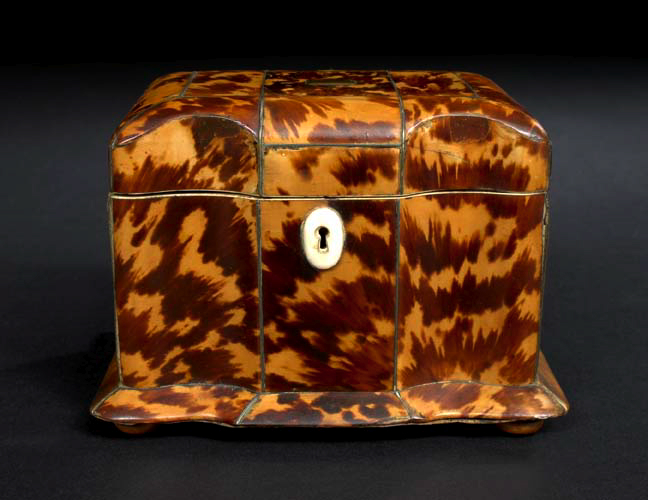 English Tortoiseshell Block Front 2a2c2