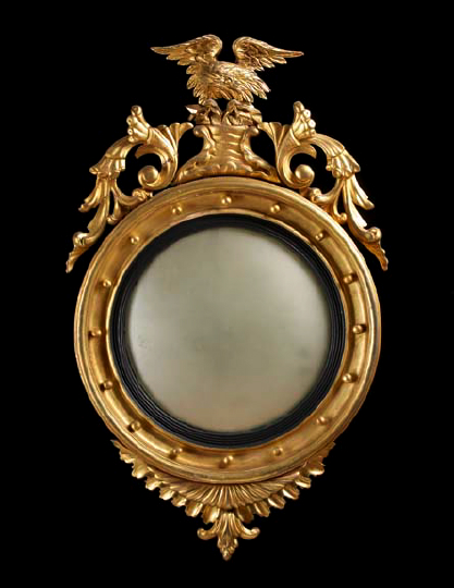 English Regency Carved Gilded 2a2f2