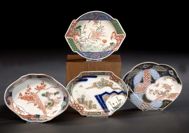 Group of Four Japanese Imari Porcelain 2a30d