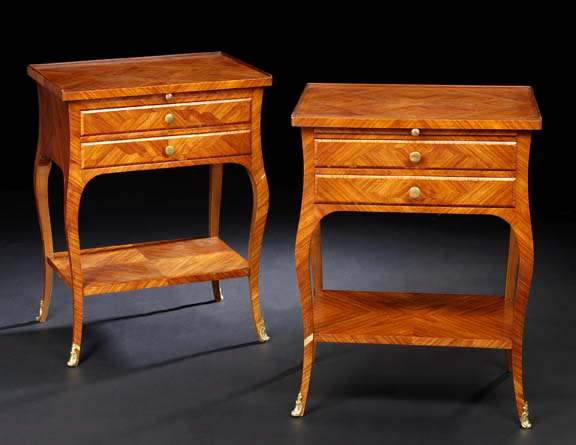 Pair of Louis XV Style Kingwood 2a371