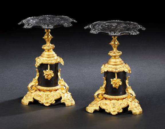 Pair of Napoleon III Gilt and 2a372