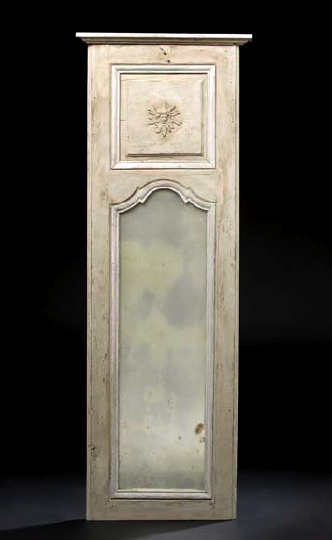 French Carved and Gris de Trianon Painted 2a38c