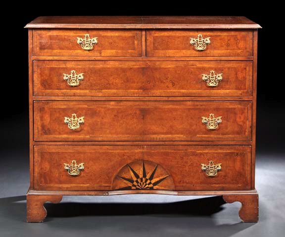 George III Walnut Chest early 2a0be