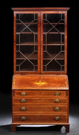 Good George III Mahogany Secretary 2a0d5