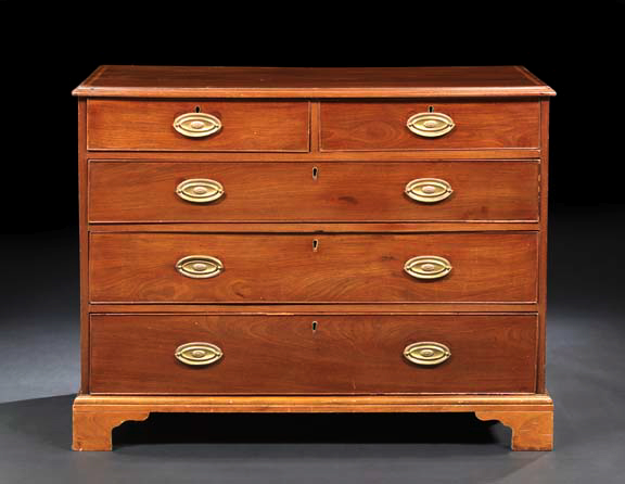 George III Mahogany Chest early 2a0de