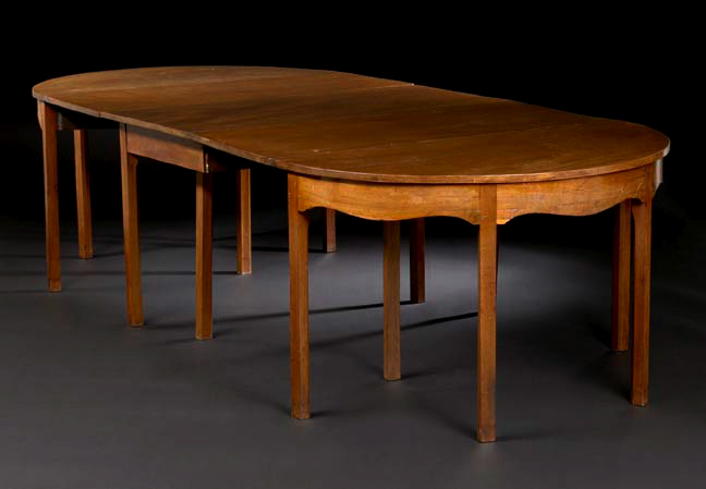 Vernacular American Federal Walnut Dining