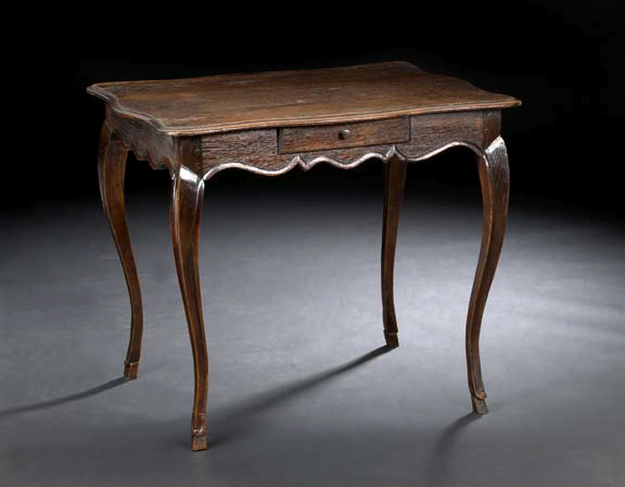 Louis XV Style Provincial Oak Occasional 2a64b