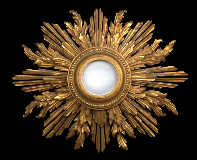 Italian Carved Giltwood Sunburst