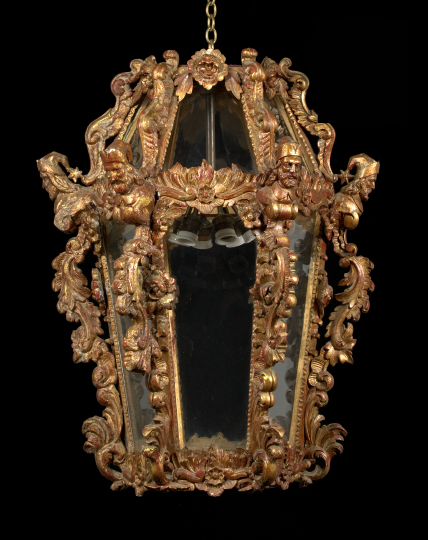 Large Italian Carved and Gilded