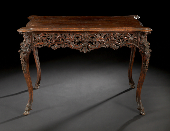 Louis XV Style Exuberantly Carved 2a665