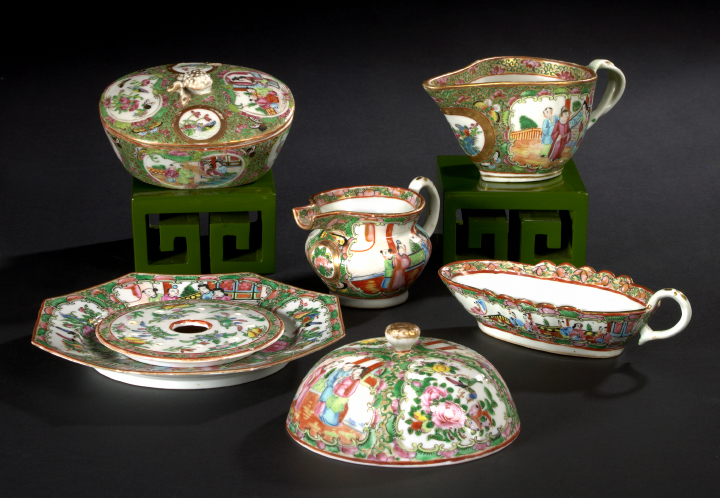 Group of Five Chinese Export Porcelain 2a6a0
