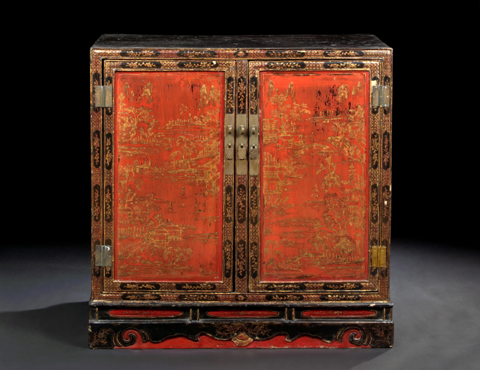 Chinese Lacquered and Painted Wood 2a6bf