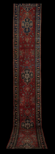 Antique Persian Sultanabad Runner,