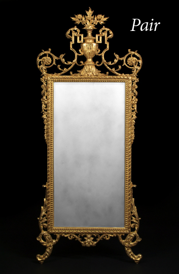 Pair of Louis XVI-Style Giltwood