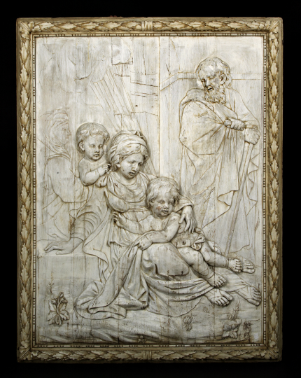 Good Monumental French Relief Carved 2a766