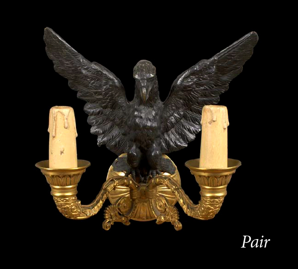Weighty Pair of French Gilded and 2a3ee