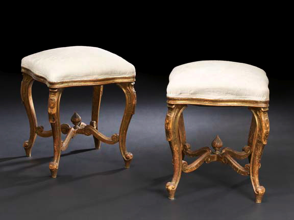 Pair of Louis XV Style Giltwood 2a4ab