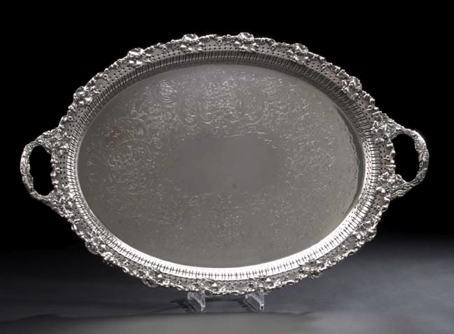 Silverplate "Vintage" Tray,  second