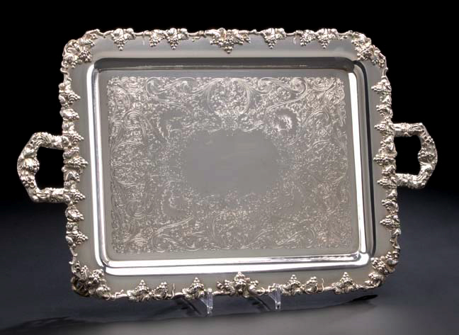 American Silverplate Vintage Tray,