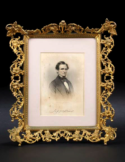 Rotogravure of Jefferson Davis, Secretary