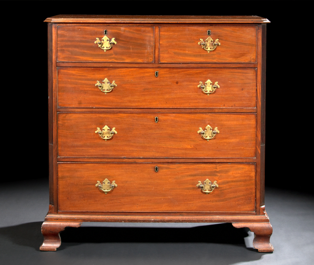 George III Style Mahogany Chest  2a968