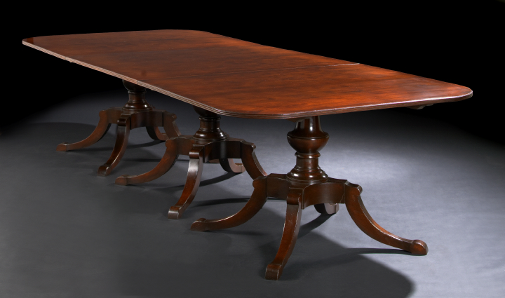 George III Style Mahogany Dining 2a9a8