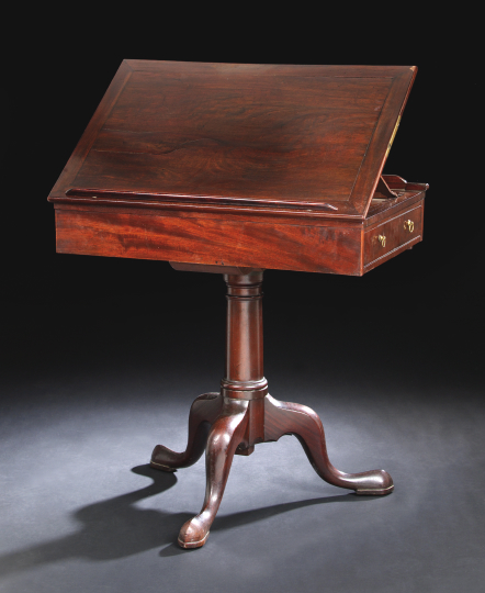 George III-Style Mahogany Architect's