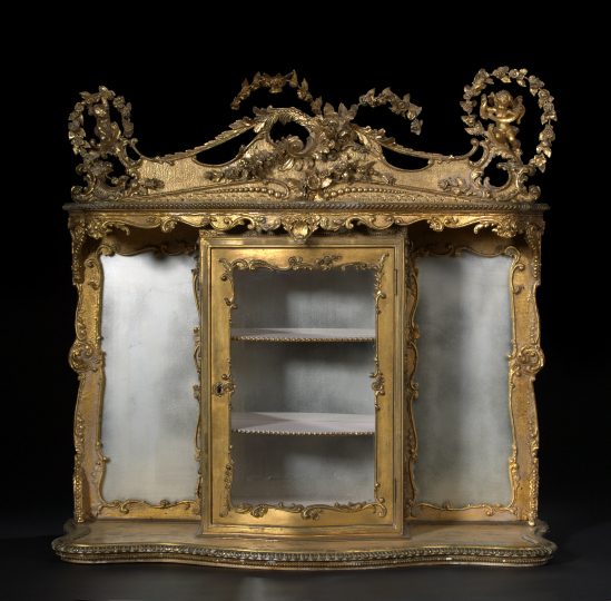 Louis XV-Style Giltwood and Gesso