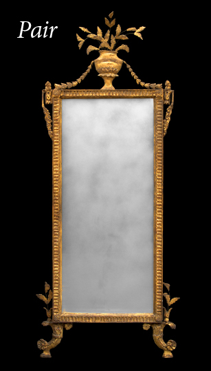 Pair of Louis XVI-Style Giltwood