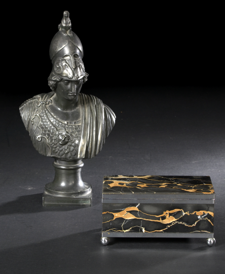 Napoleon III Patinated Metal Allegorical 2aa1d