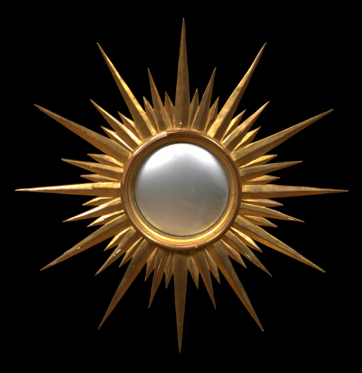 Italian Giltwood Sunburst Convex 2aa3b