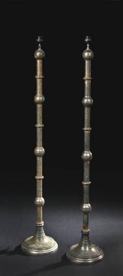 Pair of Spanish-Style Silvered