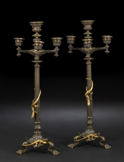 Pair of Napoleon III Style Gilt Lacquered 2aa7f