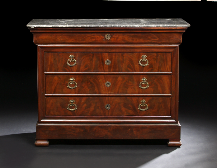 Charles X Mahogany and Marble Top 2aa88