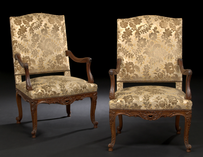 Pair of Louis XIV Style Walnut 2aadf