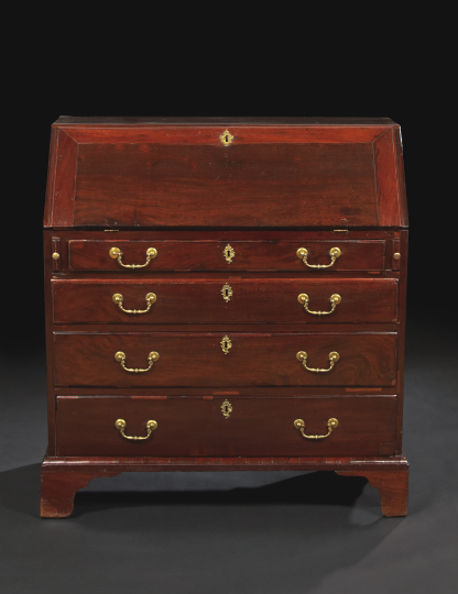 George III Mahogany Bureau fourth 2ab0a