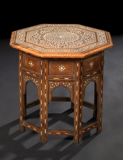 North African Inlaid and Hardwood 2ab24