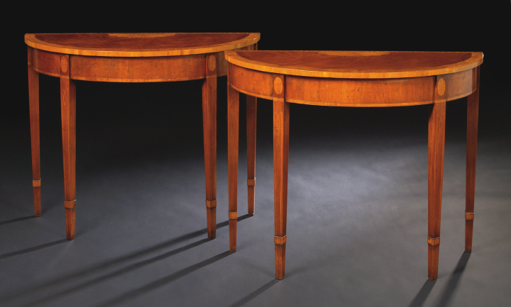 Pair of George III-Style Mahogany