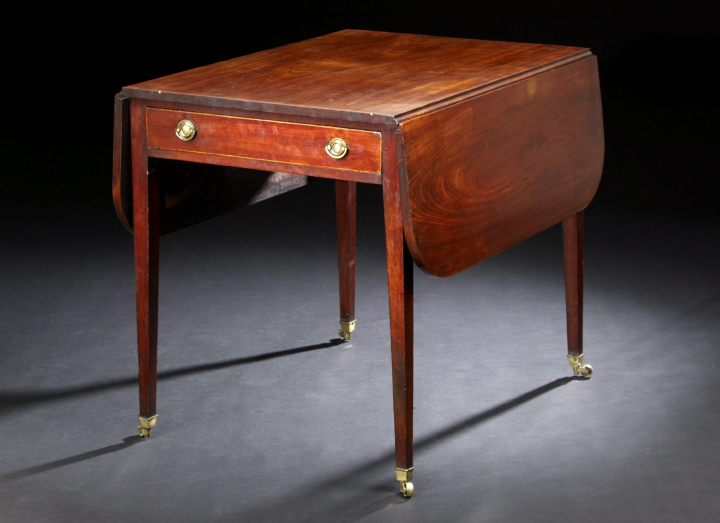 George III Mahogany Pembroke Table  2ab42