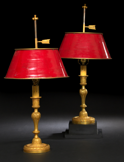 Pair of Restauration-Style Lacquered