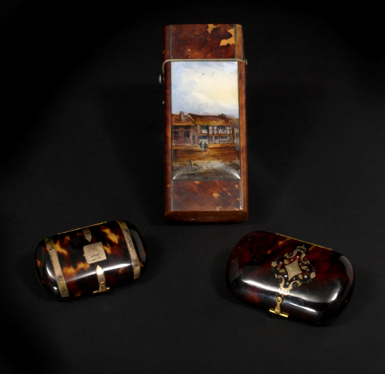 Unusual English Tortoiseshell Traveler's