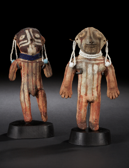 Pair of Mohave Culture Standing 2a8ba