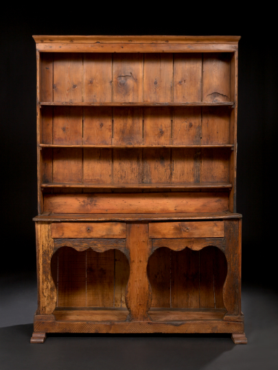 Irish Provincial Pine Dresser,  second