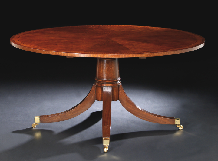 Regency Style Mahogany Center Table  2a93b