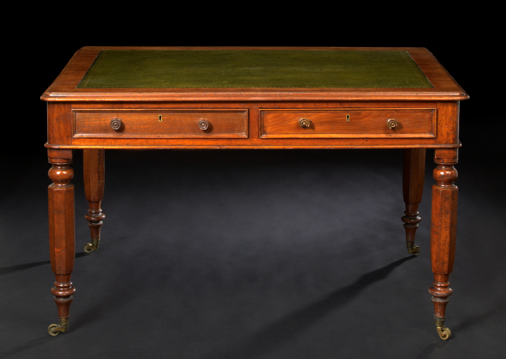 William IV Mahogany Writing Table  2ad5d