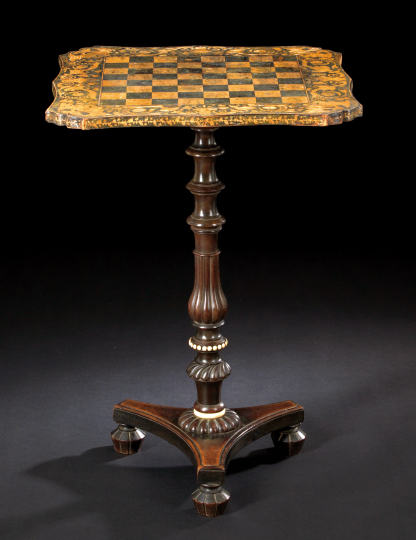 Late Regency Mahogany and Lacquered 2ad63