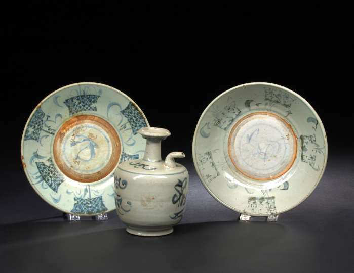 Pair of Chinese Provincial Blue and White 2ad8d